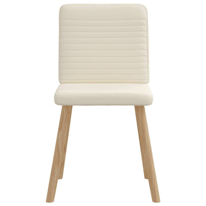 Eetkamerstoelen 6 st linnen