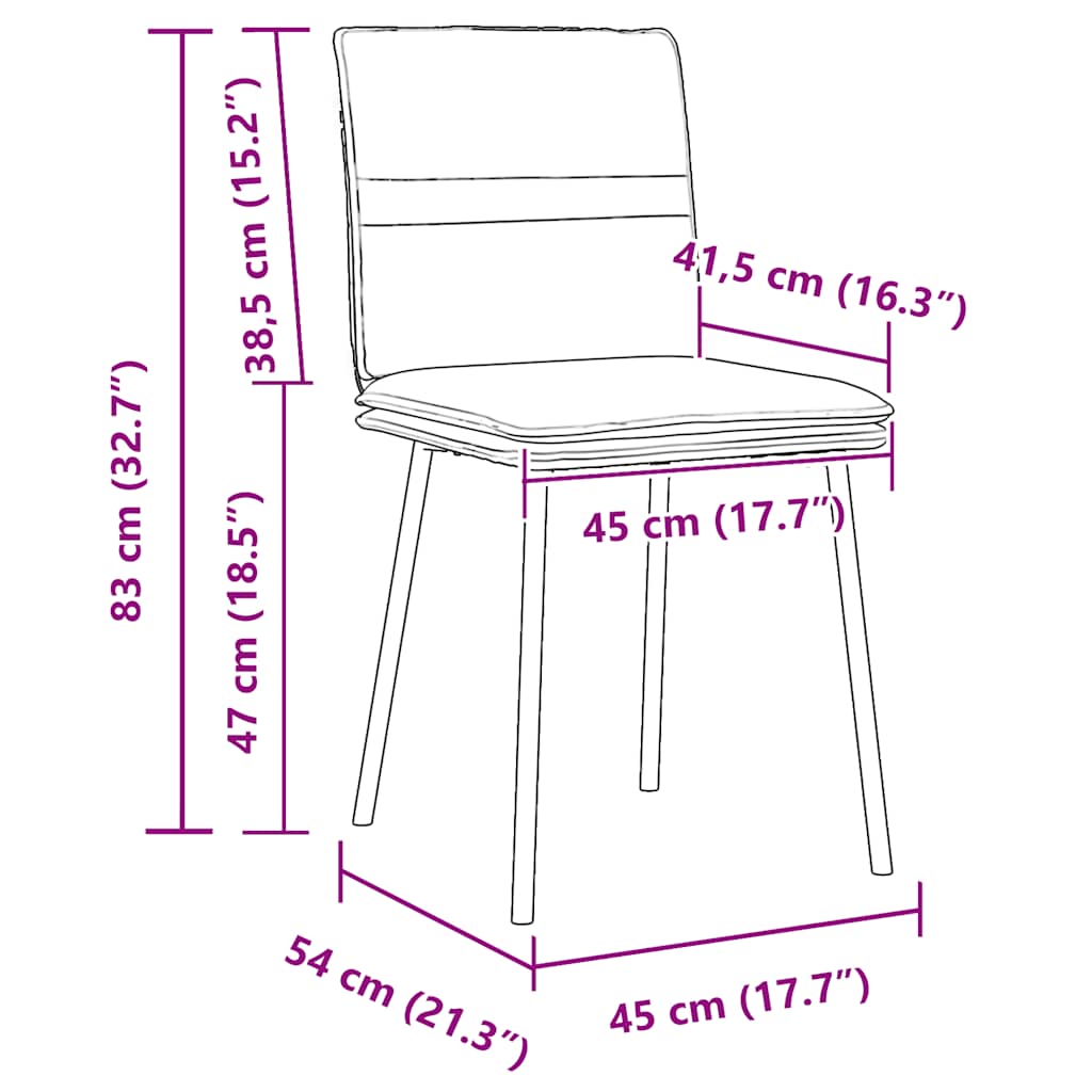 Eetkamerstoelen 6 st fluweel lichtgrijs