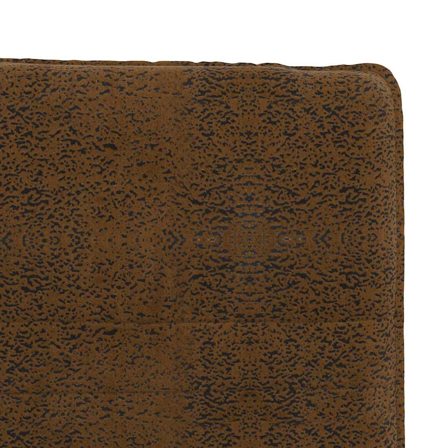 Eetkamerstoelen 6 st kunstsuède bruin
