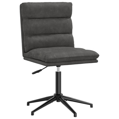 Eetkamerstoelen 4 st kunstleer zwart