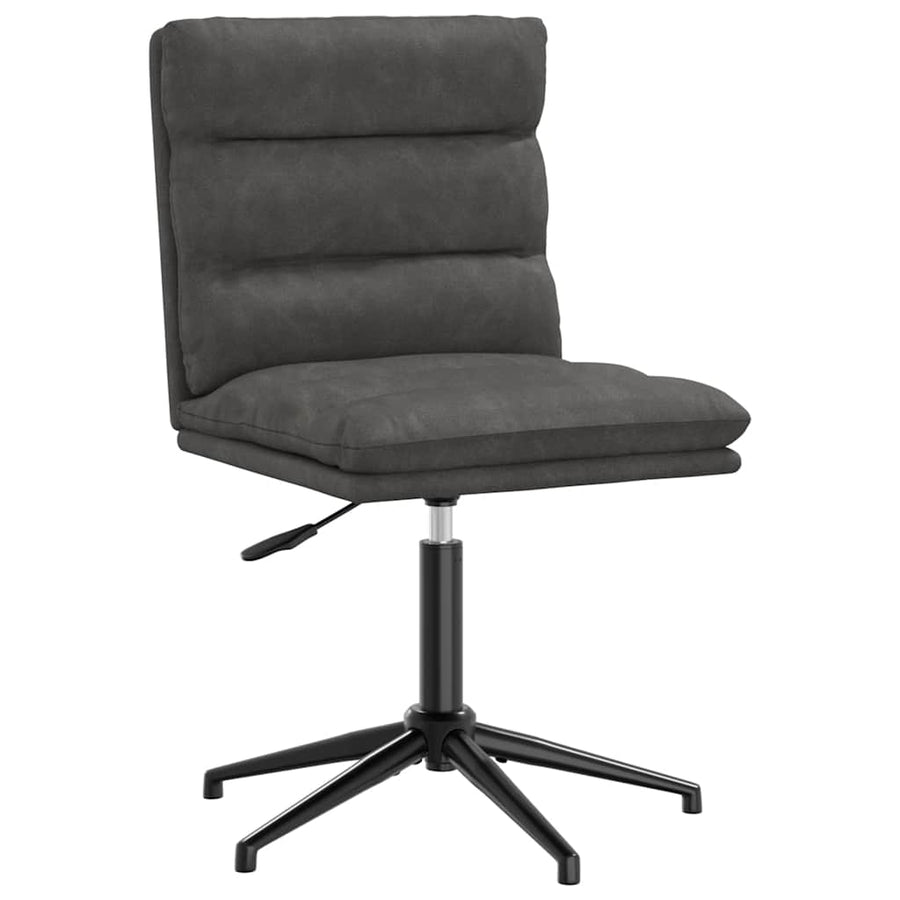 Eetkamerstoelen 4 st kunstleer zwart