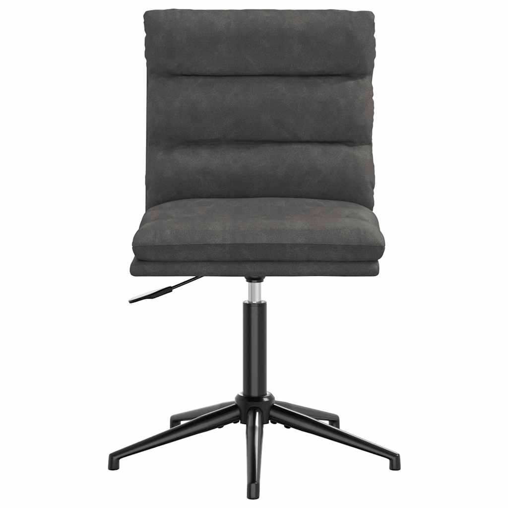 Eetkamerstoelen 4 st kunstleer zwart