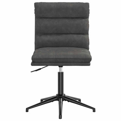 Eetkamerstoelen 4 st kunstleer zwart