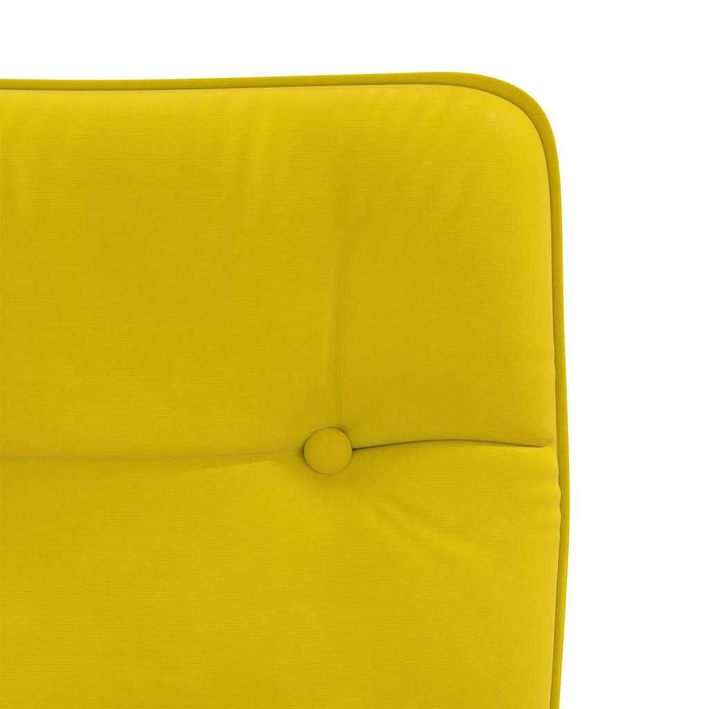 Eetkamerstoelen Fluweel 6 Geel
