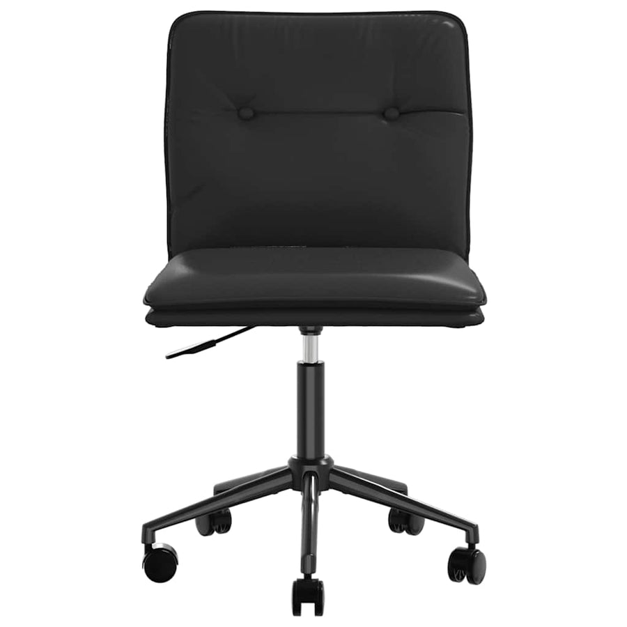 Eetkamerstoelen Kunstleer 4 Zwart