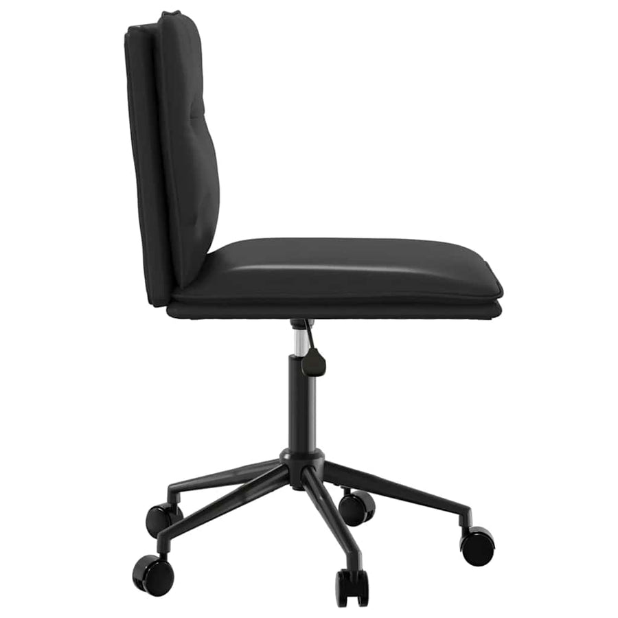 Eetkamerstoelen Kunstleer 4 Zwart