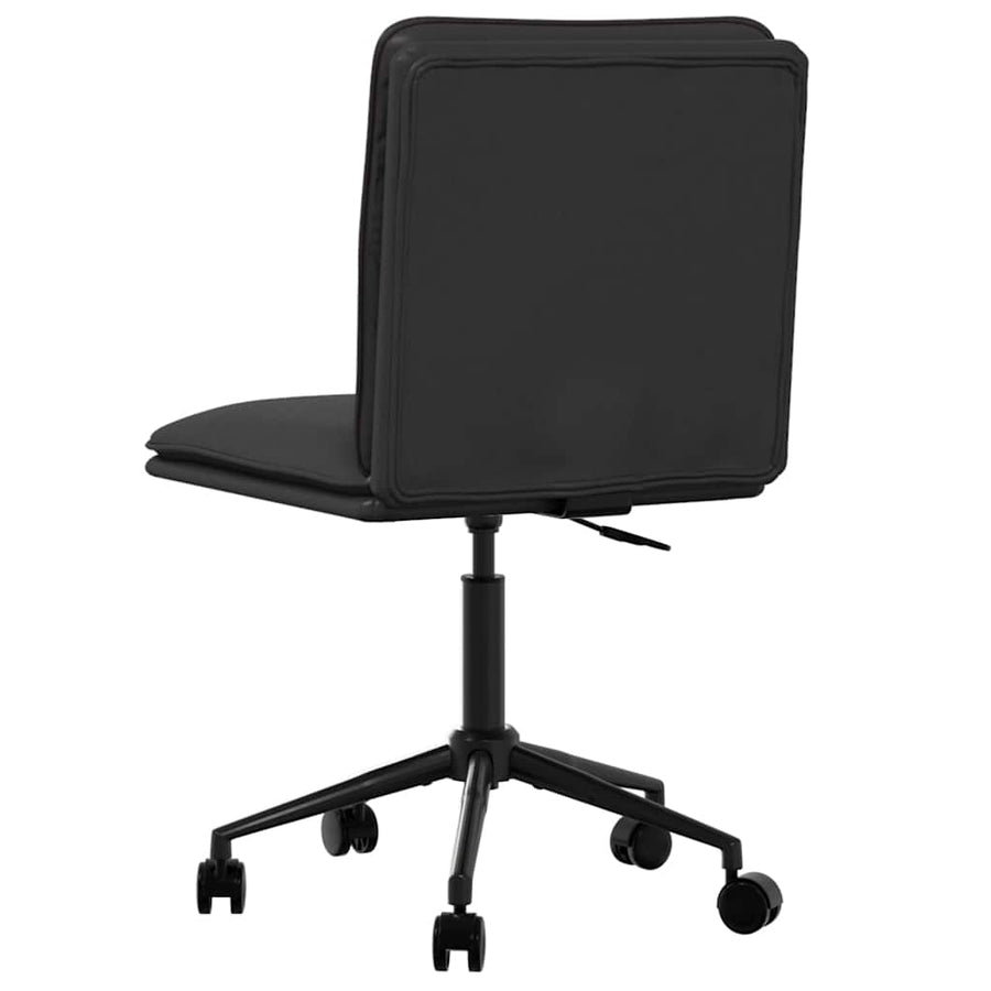 Eetkamerstoelen Kunstleer 4 Zwart