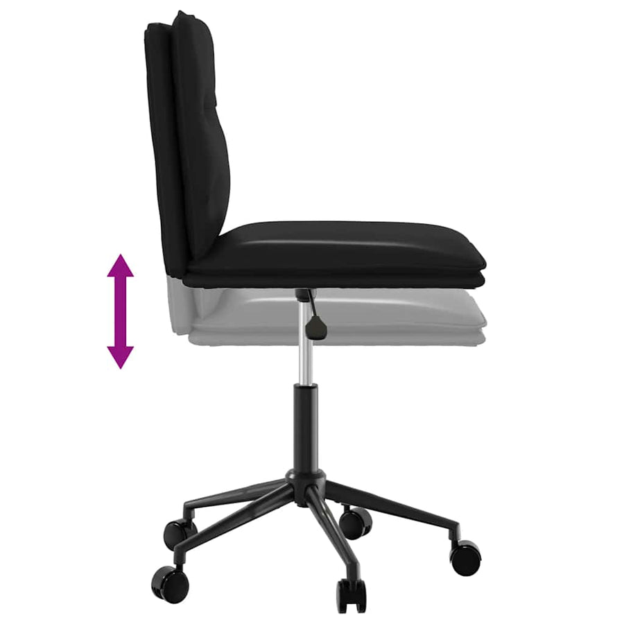 Eetkamerstoelen Kunstleer 4 Zwart