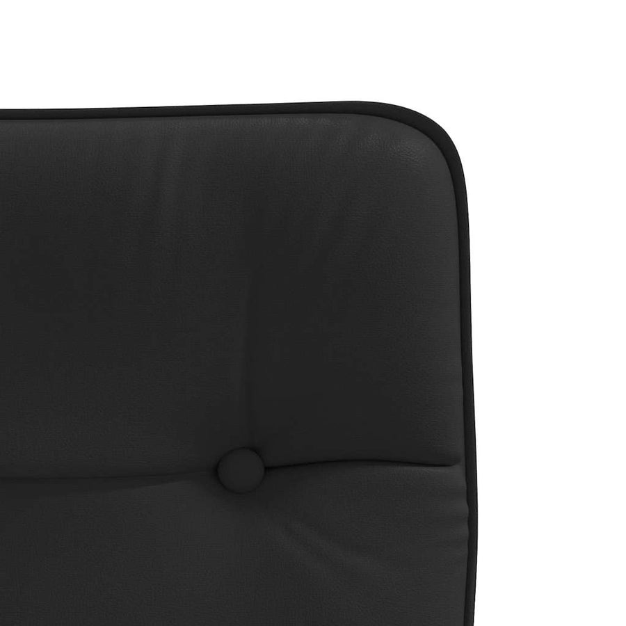 Eetkamerstoelen Kunstleer 4 Zwart