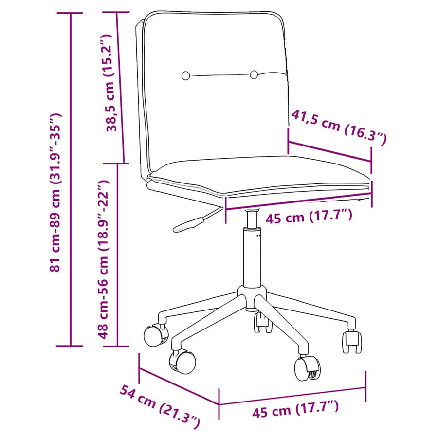 Eetkamerstoelen Kunstleer 4 Zwart