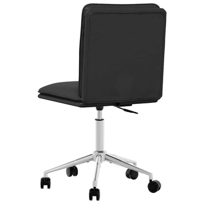 Eetkamerstoelen Kunstleer 6 Zwart