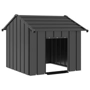 Hondenhok 85x107x81 cm gegalvaniseerd staal antraciet