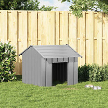 Hondenhok met dak 85x107x81 cm gegalvaniseerd staal