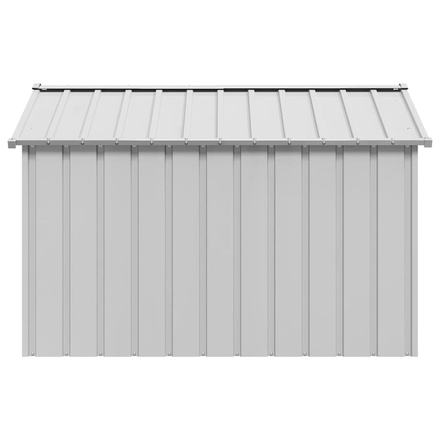 Hondenhok met dak 113x153x101 cm gegalvaniseerd staal
