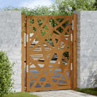 Poort 100x125 cm weervast staal