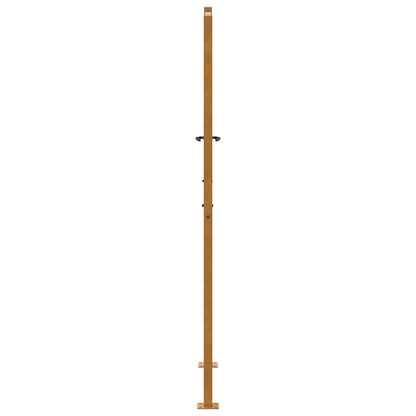 Poort met lichtontwerp 105x180 cm weervast staal