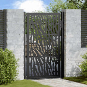 Poort 100x150 cm staal zwart