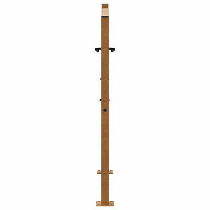 Poort met kruisontwerp 105x105 cm weervast staal