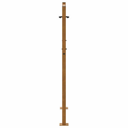Poort met kruisontwerp 105x130 cm weervast staal