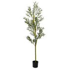 Kunstolijfboom 200 cm groen 800 blaadjes