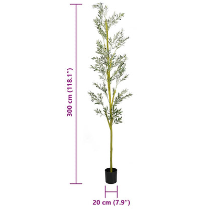 Kunstolijfboom 1000 blaadjes 300 cm groen