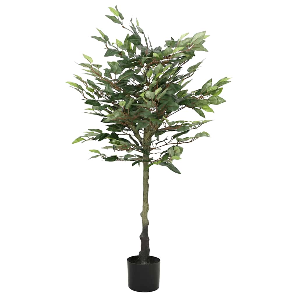 Kunstfuxus boom 480 bladeren 130 cm groen