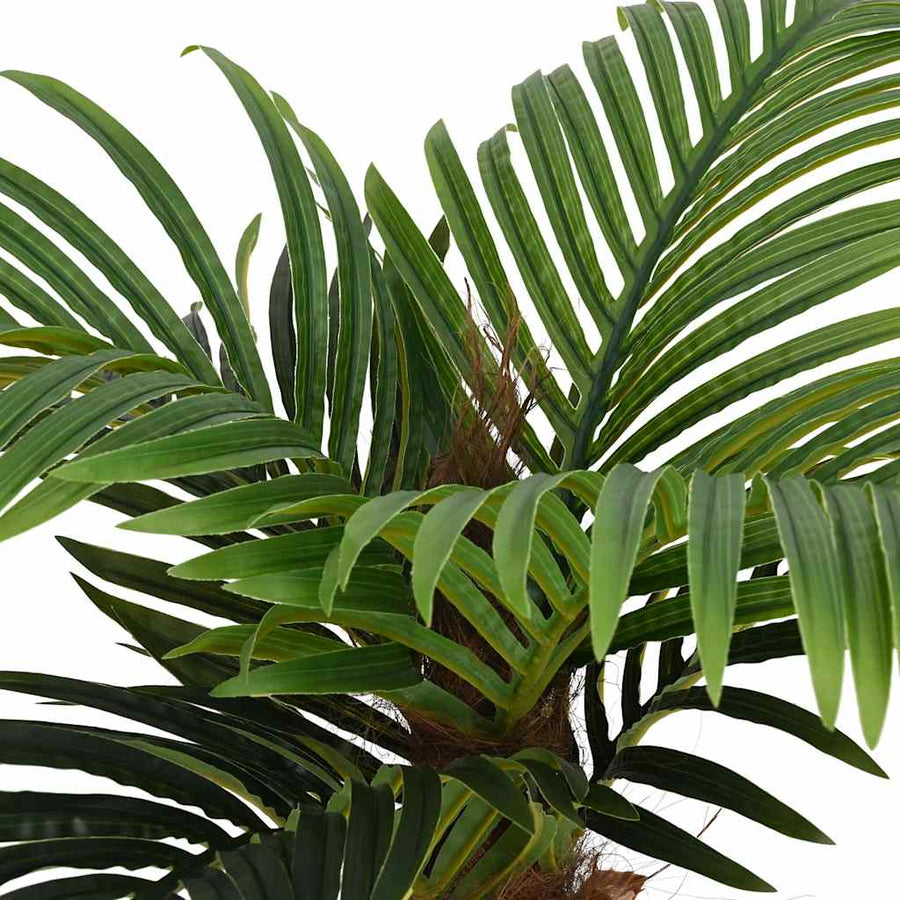 Kunstpalmboom 12 bladeren 150 cm groen