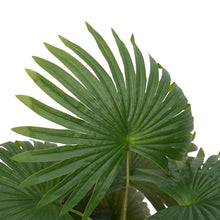 Kunstpalmplant 9 bladeren 65 cm groen