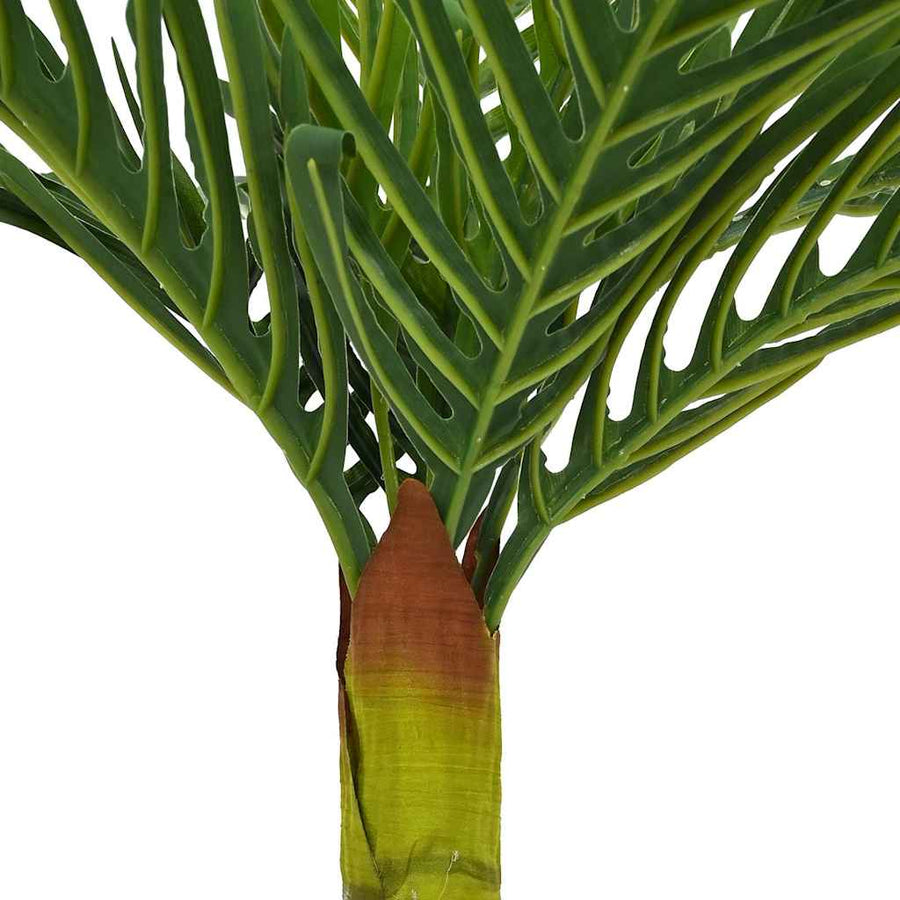 Kunstpalmplant 9 blaadjes 70 cm groen