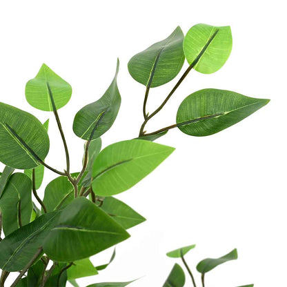 Kunst Ficus plant 788 bladeren 120 cm groen