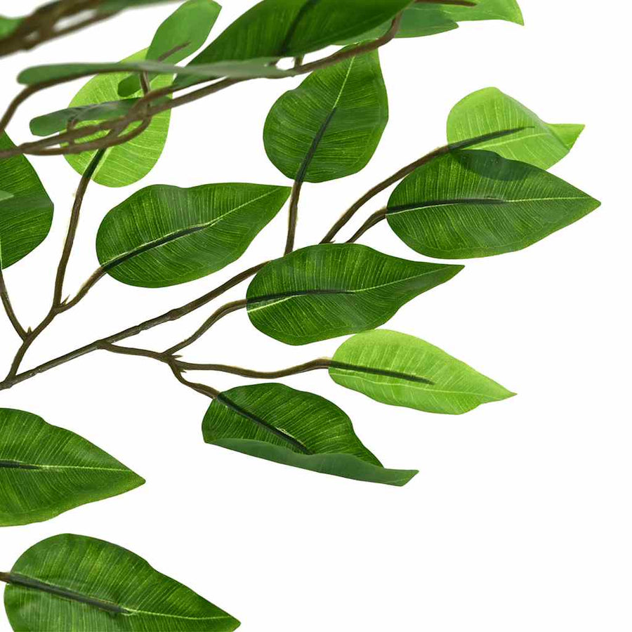 Kunst Ficus Plant 1260 bladeren 200 cm groen