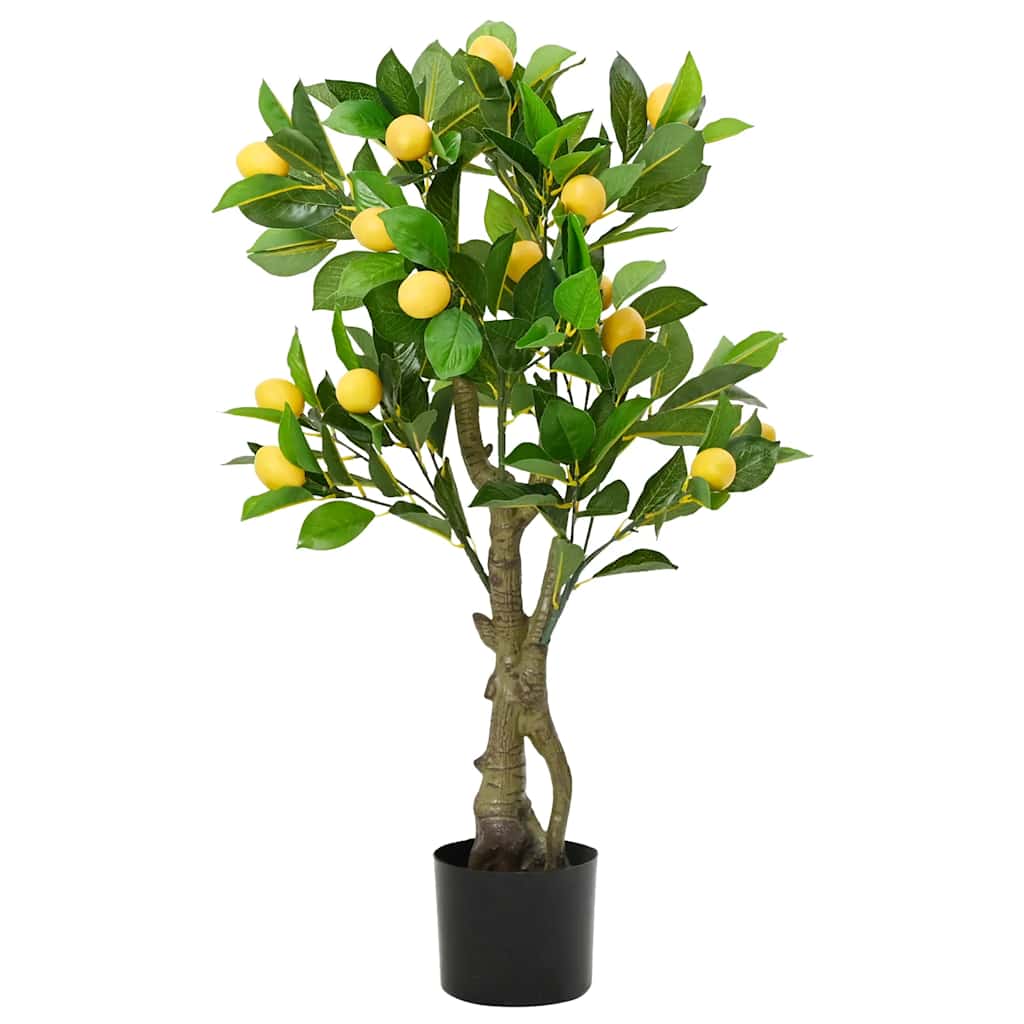 Kunstcitroenboom 234 blaadjes 90 cm groen