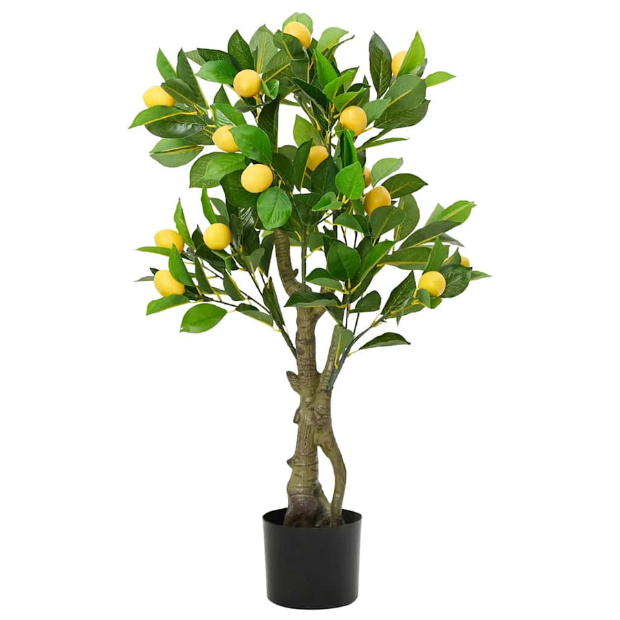 Kunstcitroenboom 234 blaadjes 90 cm groen