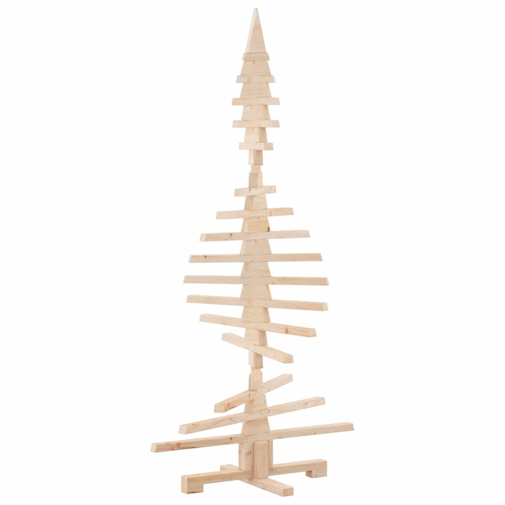 Houten Kerstboom ter Decoratie 150 cm Massief Grenenhout