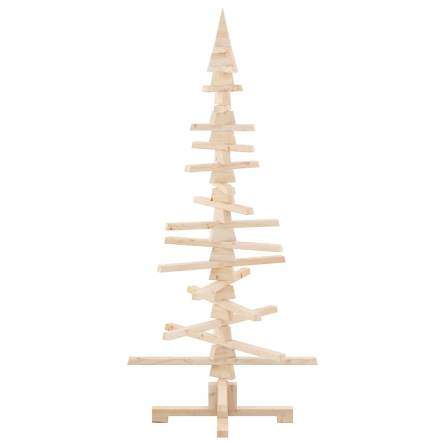 Houten Kerstboom ter Decoratie 150 cm Massief Grenenhout