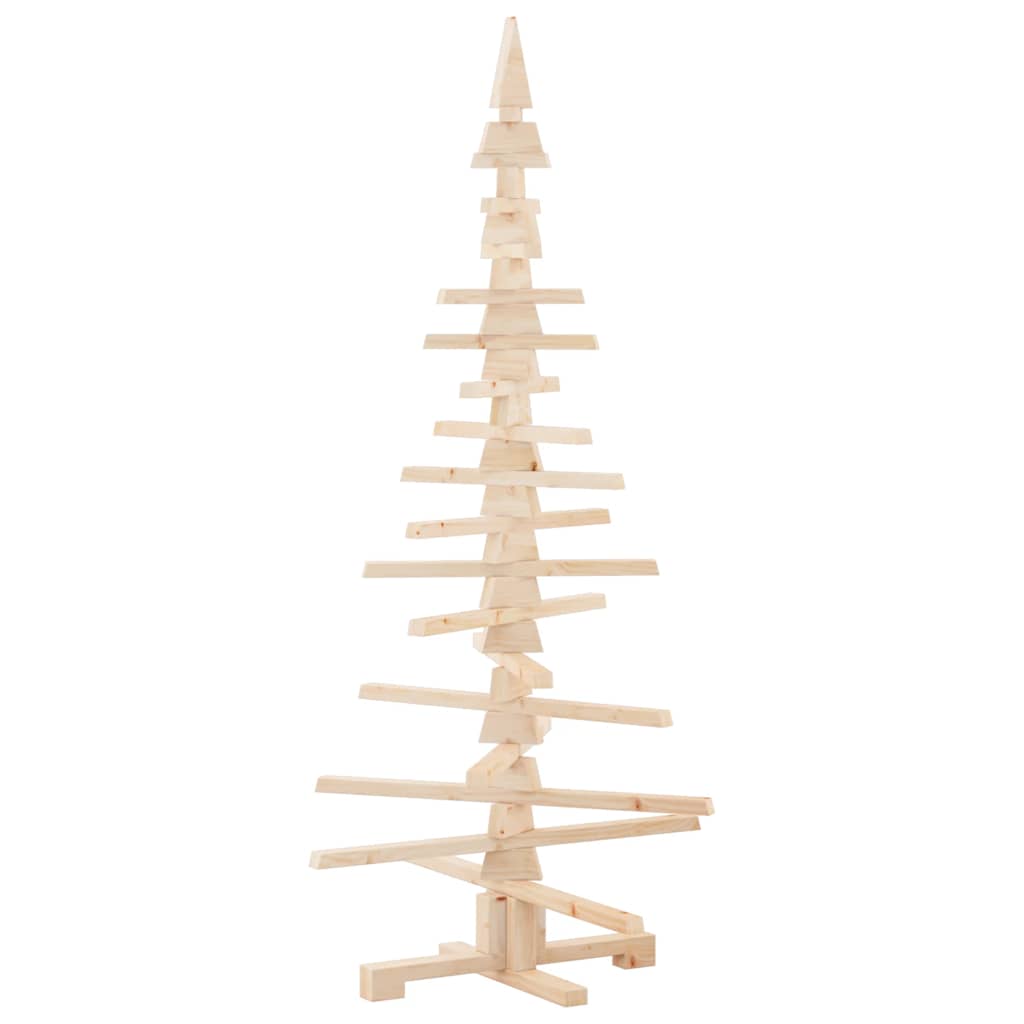 Houten Kerstboom ter Decoratie 150 cm Massief Grenenhout