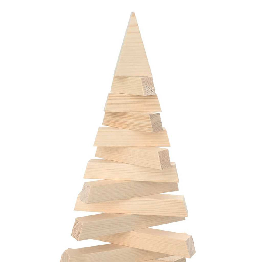 Houten Kerstboom ter Decoratie 150 cm Massief Grenenhout