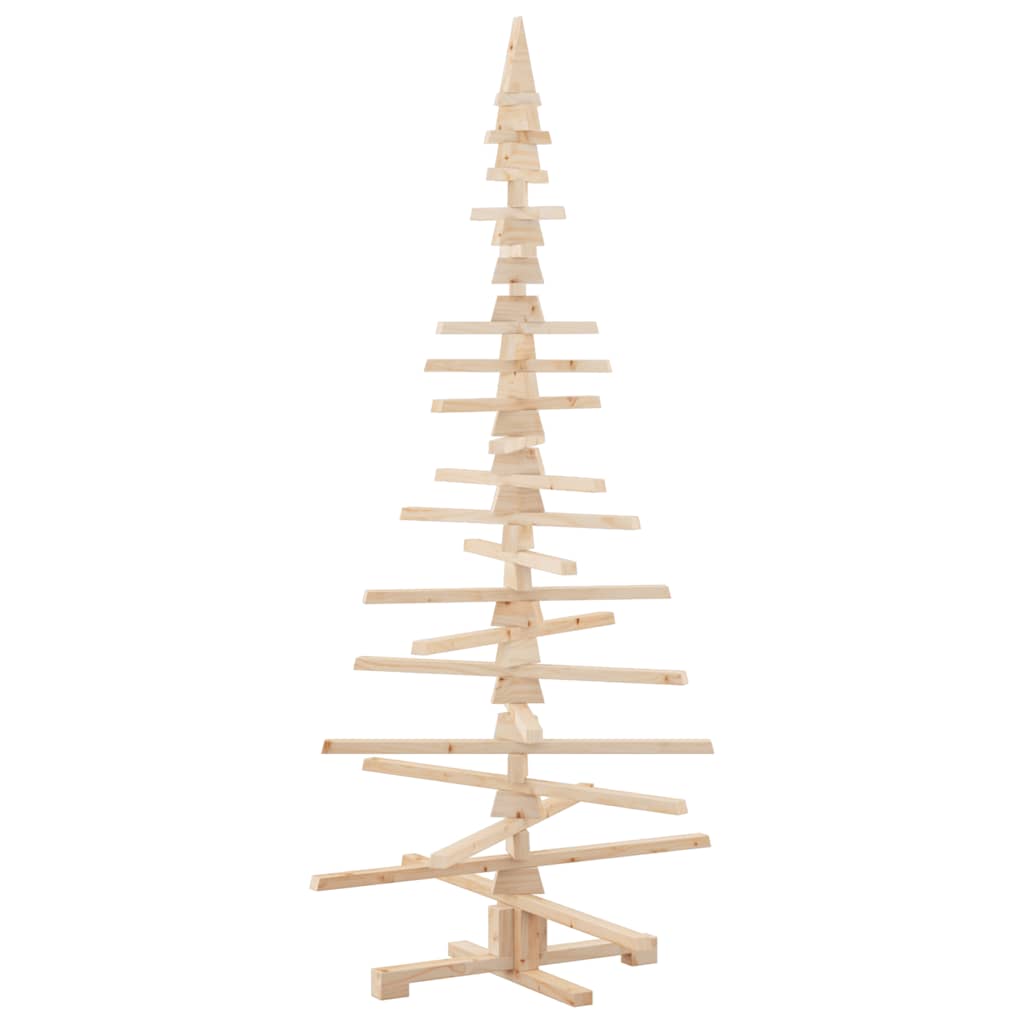 Kerstdecoratie Kerstboom Massief Grenenhout 180 cm
