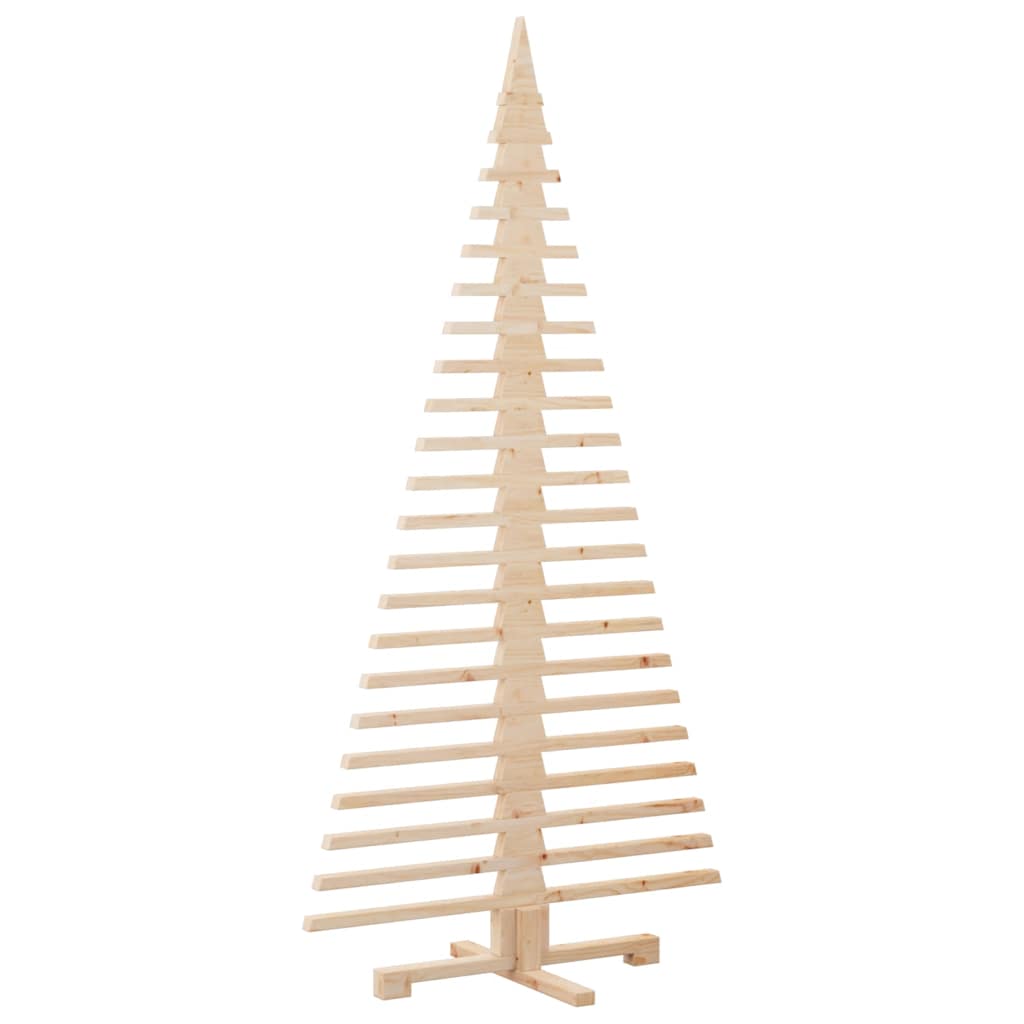 Kerstdecoratie Kerstboom Massief Grenenhout 180 cm