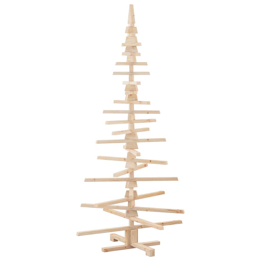 Kerstdecoratie Kerstboom Massief Grenenhout 180 cm