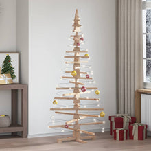 Kerstdecoratie Kerstboom Massief Grenenhout 180 cm