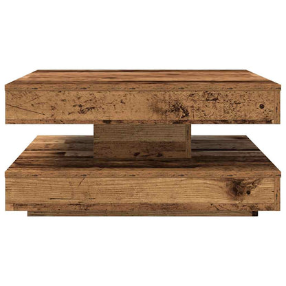 Salontafel 360 Graden Draaibaar 70X70X34,5 Cm Kleurig 70 x 70 x 34.5 cm