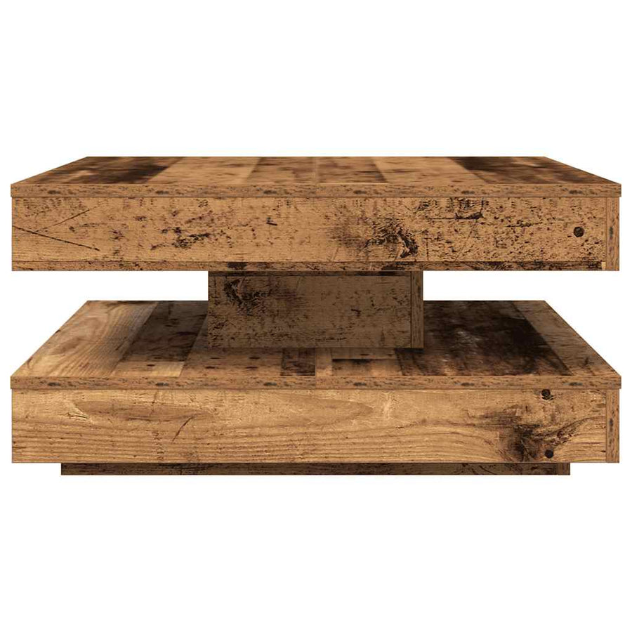 Salontafel 360 Graden Draaibaar 70X70X34,5 Cm Kleurig 70 x 70 x 34.5 cm