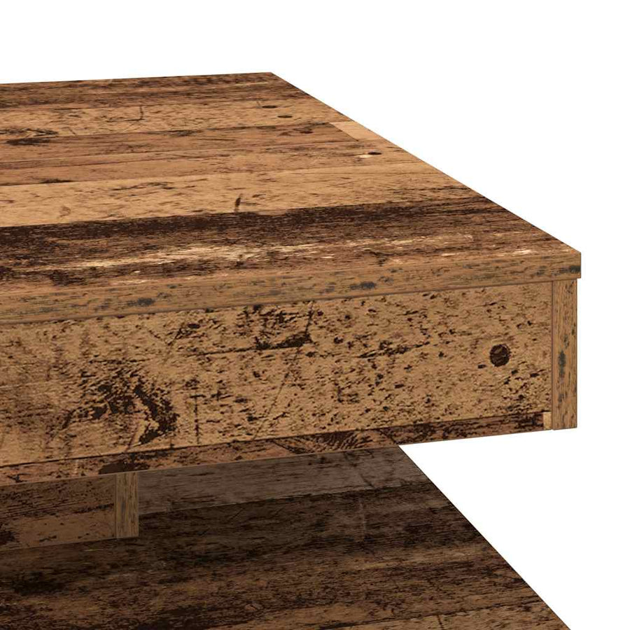 Salontafel 360 Graden Draaibaar 70X70X34,5 Cm Kleurig 70 x 70 x 34.5 cm