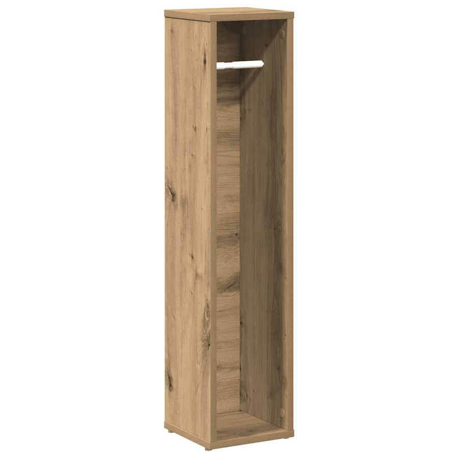 Badkamerkast met rolhouder Artisan Oak 20,5x20x90 cm