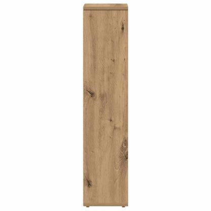 Badkamerkast met rolhouder Artisan Oak 20,5x20x90 cm