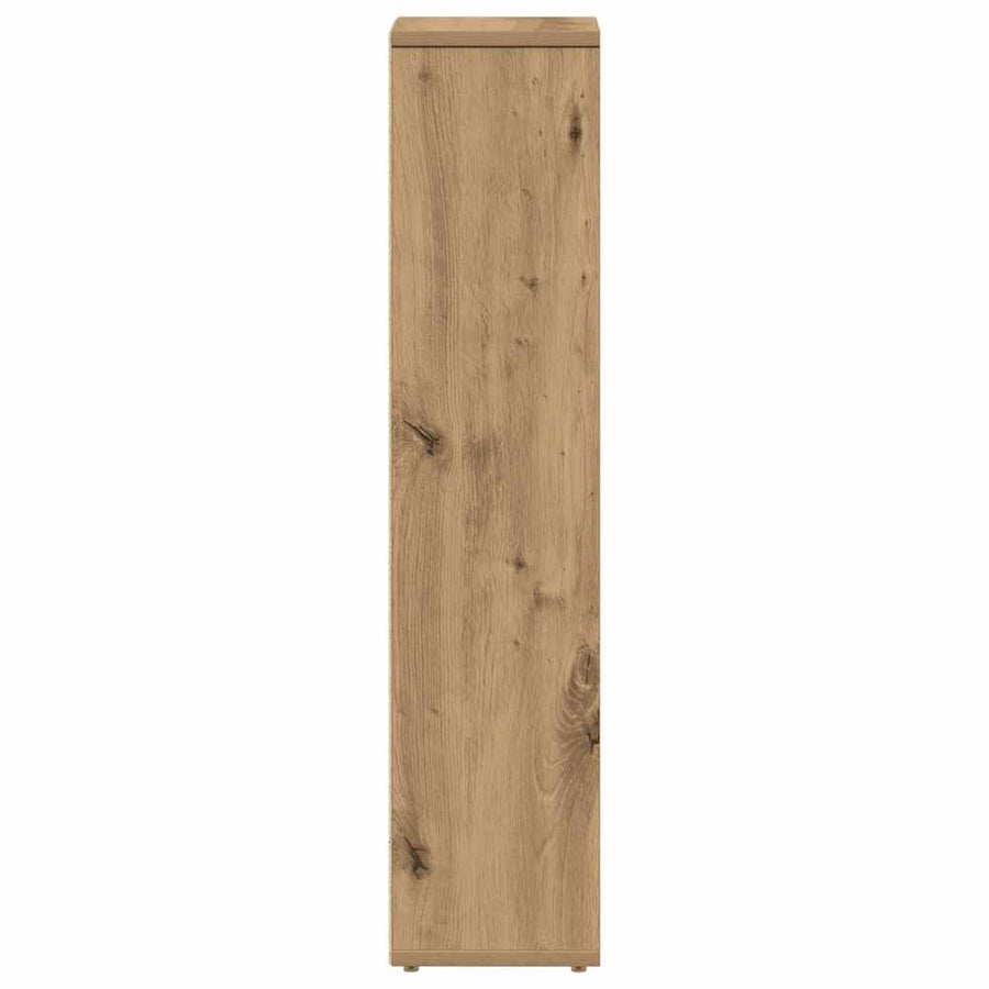 Badkamerkast met rolhouder Artisan Oak 20,5x20x90 cm