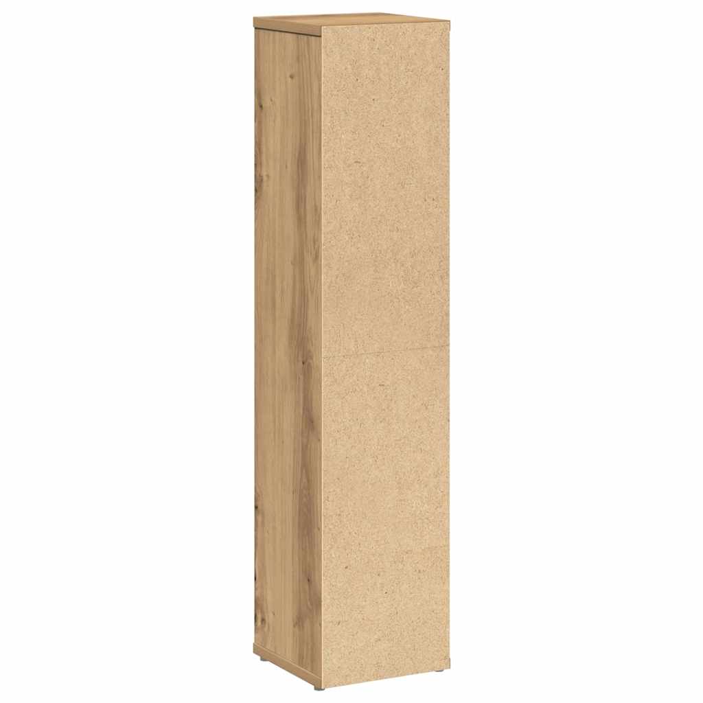 Badkamerkast met rolhouder Artisan Oak 20,5x20x90 cm