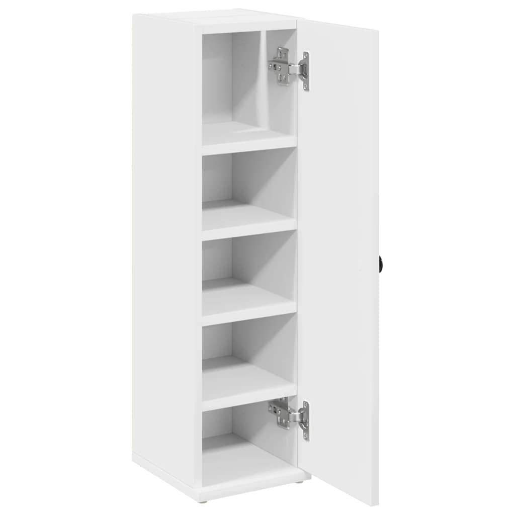 Badkamerkast Met Rolhouder 20,5X22X72 Cm Wit