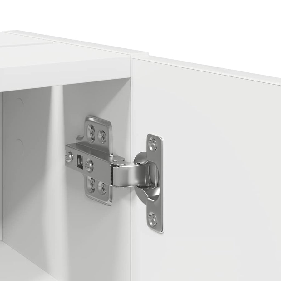 Badkamerkast Met Rolhouder 20,5X22X72 Cm Wit